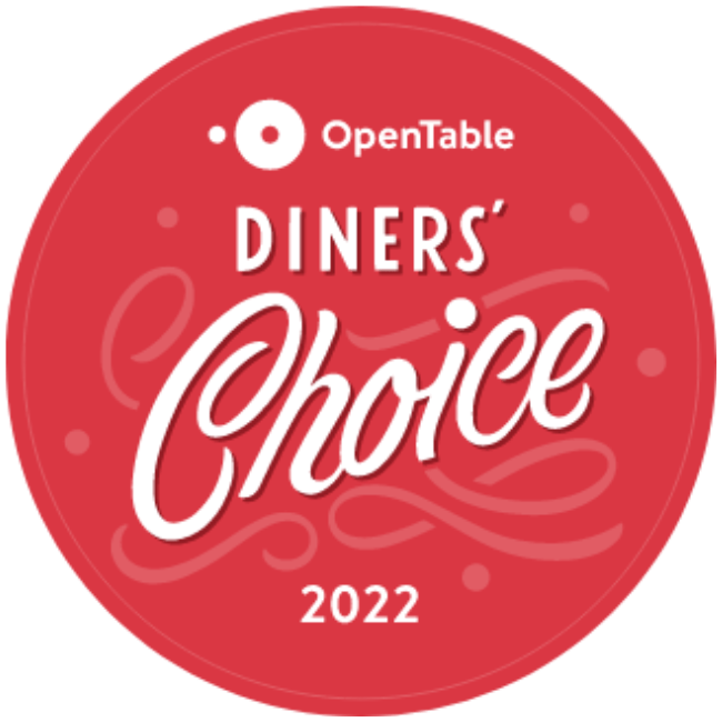 OpenTable Diner's Choice Award 2022